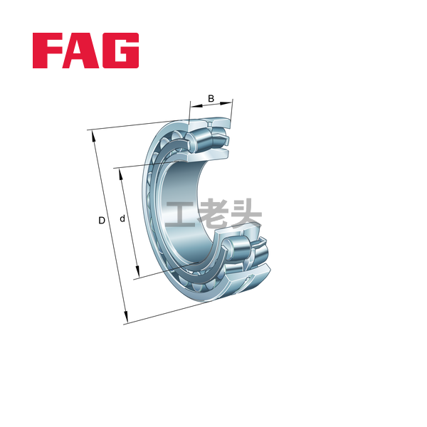 FAG调心滚子轴承23144-E1-K-C3