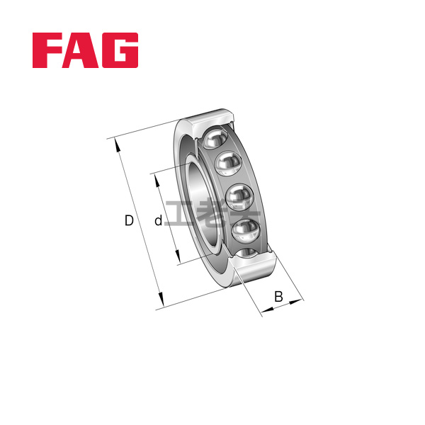 FAG机床专用轴承B7008-C-2RSD-T-P4S-UL