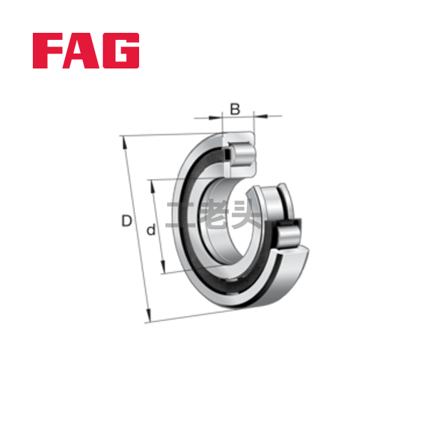 FAG圆柱滚子轴承NU1056-M1-C3