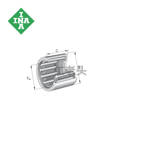 INA滚针轴承INA【舍弗勒】BK1210-B
