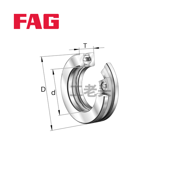 FAG推力球轴承51224