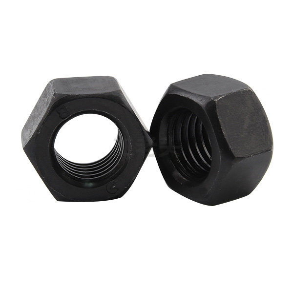cyi晋亿 六角螺母 8级 发黑 m10 din934 粗牙 1盒 m3