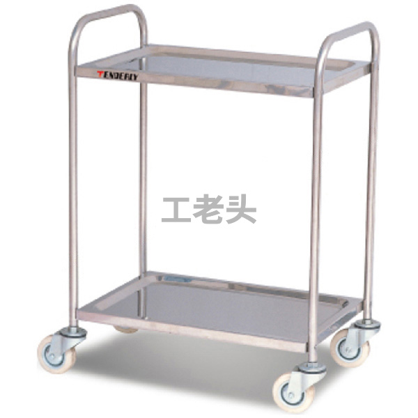 TENDERLY泰得力,金属多层手推车CV20B 含3层橡胶垫